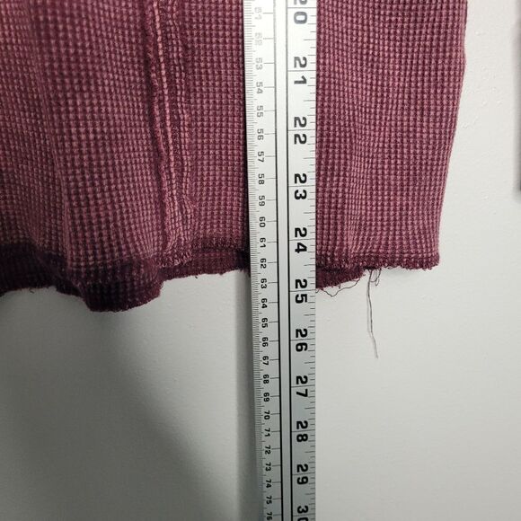 Grunge Mulberry long sleeve thermal boho goth emo sweater size medium - Picture 6 of 6